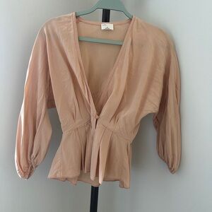 Aritzia Le Fou Jazz Blouse size XS